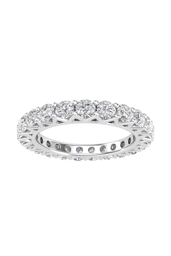 2.00 Carat tw Diamond Eternity Band in 14k White Gold (2.00CTW)