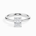 thumbnail image 1 of 2.00 Ct Excellent Radiant Cut Moissanite Diamond (D/VVS1) Solitaire Wedding Ring for Women Solid 18K White Gold Size 4 by Diamond-Capitals, 1 of 6