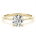 thumbnail image 1 of 2.00 Ct Excellent Round Diamond Bridal Rings Solid 18K Yellow Gold, 1 of 6