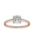 thumbnail image 1 of 2.00 Ct Round Cut Moissanite Wonderful Engagement Ring for Women Solid 18K Rose Gold Size 5 by Diamond-Capitals, 1 of 8