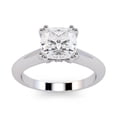 thumbnail image 1 of 2.00 Ct Solitaire Cushion Real Moissanite Engagement Rings for Women Solid 950 Platinum, 1 of 6