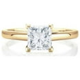 thumbnail image 1 of 2.00 Ct Solitaire Round Beautiful Diamond Wedding Rings for her Solid 14K Yellow Gold, 1 of 6