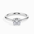 thumbnail image 1 of 2.00 Ct Wonderful Cushion Cut Moissanite Diamond (D/VVS1) Solitaire Wedding Ring for her Solid 18K White Gold Size 8 by Diamond-Capitals, 1 of 7