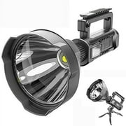 2,000 Lumens Rechargeable Flashlight/Spotlight with Removeable Tripod/Emergency Kit