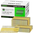 thumbnail image 1 of MEITE 21 Degree Framing Nails 2-3/8 Inch, Smooth Shank, Full Round Head Galvanized 2,000 PCS, 1 of 6