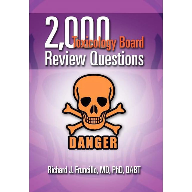 2,000 Toxicology Board Review Questions, (Hardcover) - Walmart.com