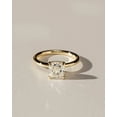 thumbnail image 1 of 2.00Ct Cushion Cut Moissanite Solitaire Engagement Ring, 10K White Gold, US 11, 1 of 7