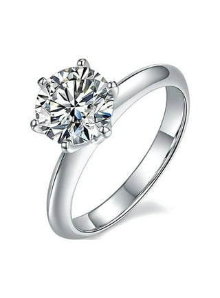 Solitaire Diamond Infinity Band