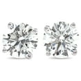 2.00Ct Round Brilliant Cut Natural Diamond Stud Earrings 14K Gold