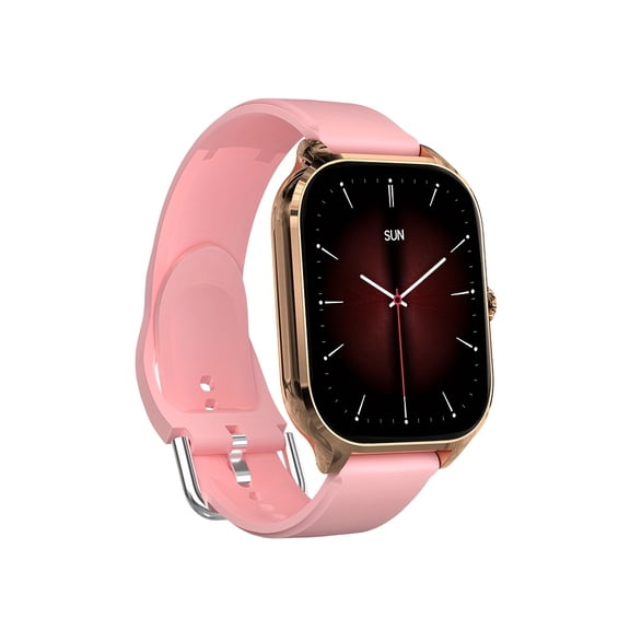 2.01 Inch Built-in Sleep Exercise Fitness Tracker Watch With Wireless Call/message Notifications, Calories Music Control Weather Push Alarm Reminder Drinking Water Reminder Multiple Watch Faces, For