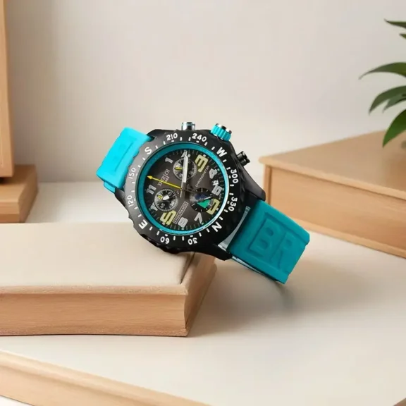 2‌025 Fashion Men's Luxury Business Chronograph Watch  MultiFunction Quartz Dura Luminous Moon Phase Chronograph Dress Watch Men's Automatic Chronograph Watch Stainless Steel