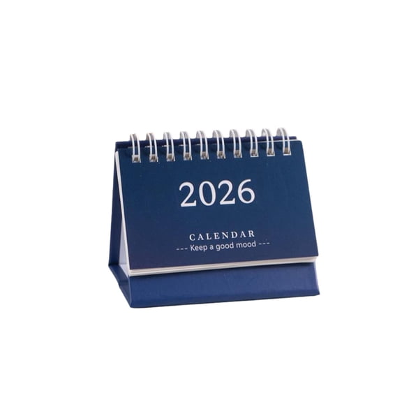 2,026 Mini Calendar Desktop Notebook Decoration Lovely Fresh English Calendar