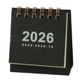 thumbnail image 1 of 2,026 Small Desk Calendar Retro Mini Calendar Desktop Decoration Student Portable Coil Calendar Planner, 1 of 6