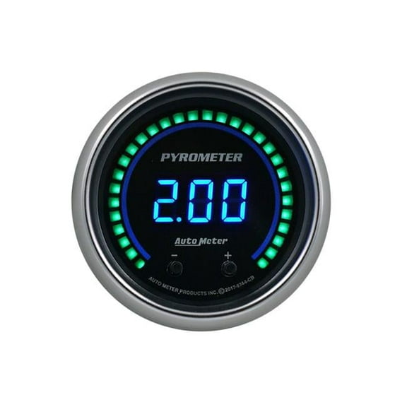 2.062 in. Elite Digital Cobalt Series Pyrometer Gauge