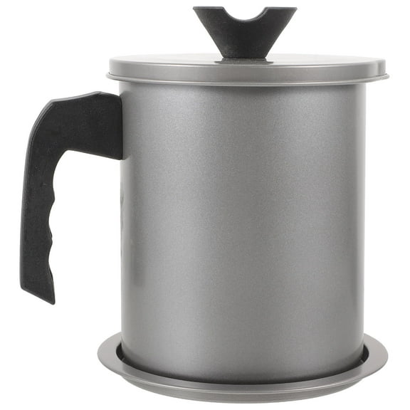 2 .0L Anti-spill Oil Pot Oil Storage Can Oil Pot Cooking Oil Container with Strainer Olive Oil Bottle Grease Pot