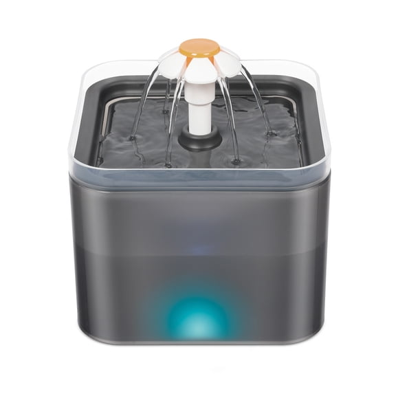 2.0L Pet Water Fountain,Dog and Cat Water Dispenser,Automatic Cat Water Bowl with LED Indicator,Automatic Circulating Pet Water Fountain for Cats