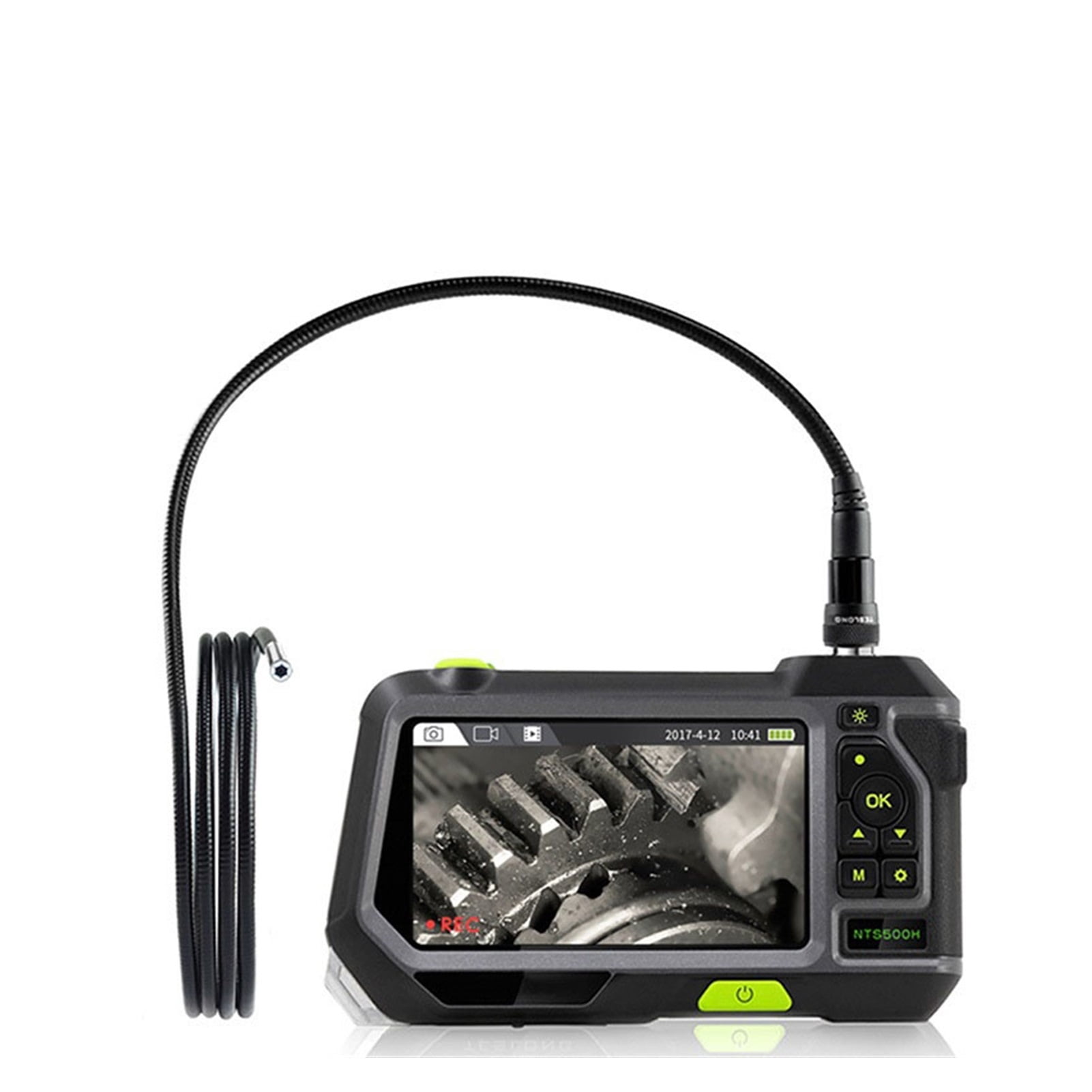 2.0MP Autofocus Industrial Endoscope 14.5mm Inspection Camera with 5 inch Screen 1080P HD Waterproof Borescope With 32GB TF Card ,Various Applicable