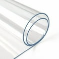 thumbnail image 1 of 2.0mm Clear Desk Cover Protector, 23×47 Inch Clear Table Protector, Rectangular Vinyl Desk Pad, PVC Plastic Table Cover for Office, Dresser, Night Stand, Computer & Writing Desk Tabletop, 1 of 8