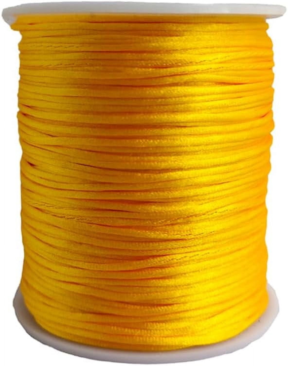 2.0mm Nylon Satin Cord Thread Beading String for Macrame Bracelets ...