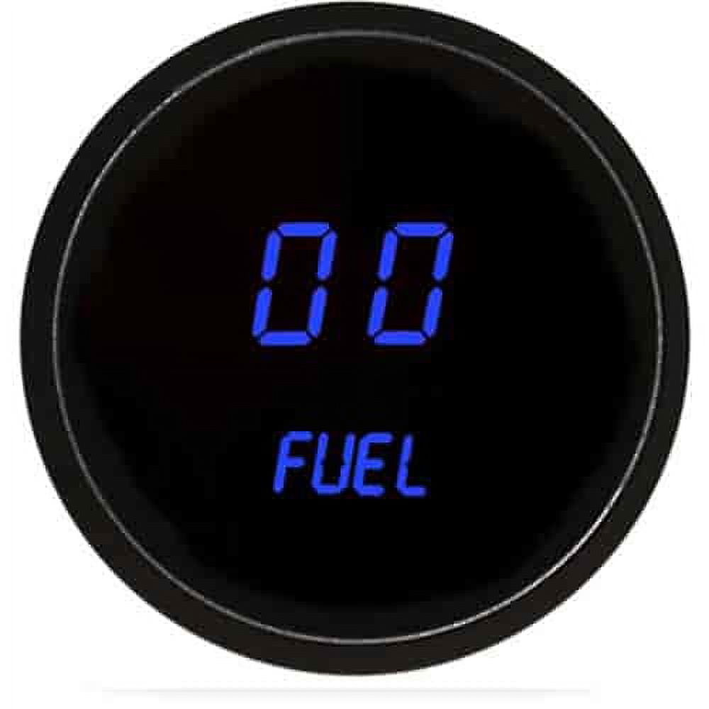 2 1/16 Led Digital Fuel Gauge Programmable