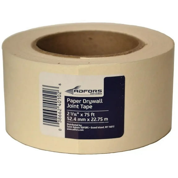 2-1/16" x 75' FibaTape FDW9234-U FibaTape Paper Joint Tape