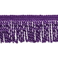 thumbnail image 1 of 2 1/2" (6cm) Bullion Fringe Trim # EF25,, Dark Violet Purple #188 (Royal Purple) 54.6 Yards (164 ft/50m), 1 of 1