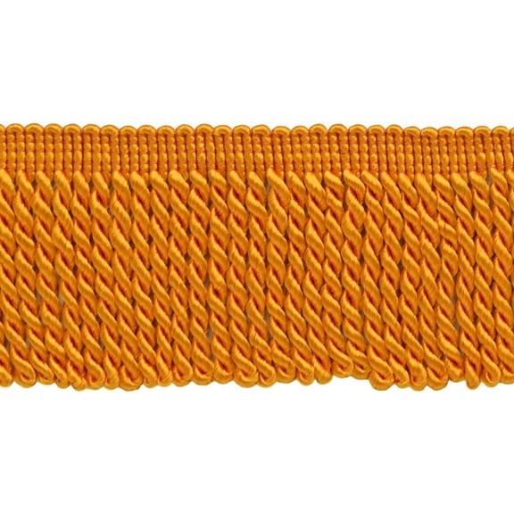 2 1/2" (6cm) Bullion Fringe Trim # EF25,, Hot Orange #187 (Bright Orange) 54.6 Yards (164 ft/50m)