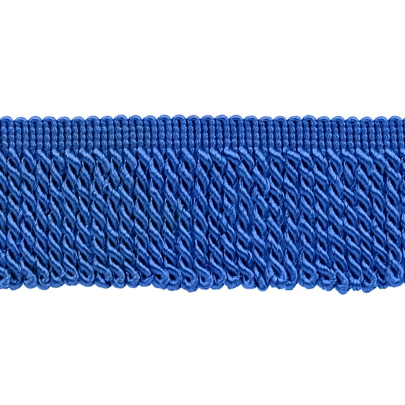 2 1/2" (6cm) Bullion Fringe Trim # EF25,, Persian Blue #I6 (Royal Cobalt Blue) 54.6 Yards (164 ft/50m)