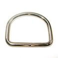 thumbnail image 1 of 2-1/2" D-Ring 7mm welded wire nickel plated 6pk, 1 of 1