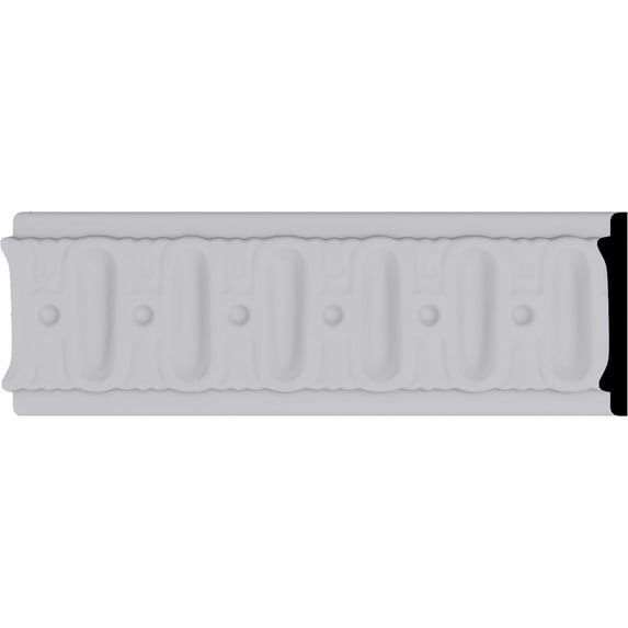 2 1/2"H x 3/8"P x 94 1/2"L Bulwark Panel Moulding