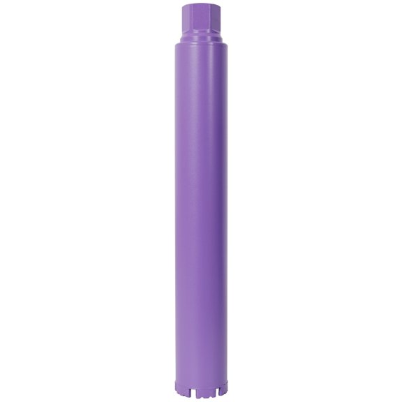 2 1/2 Inch Diamond Core Drill Bits,1-1/4"-7 Thread Diamond Core Bit for Cured Concrete with Rebar, Hard Masonry, Brick Block, Stucco, Stone,Shark