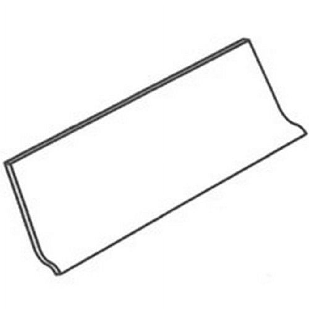 21/2 Inch x 4Ft. Snow White Vinyl Wall Base 75697