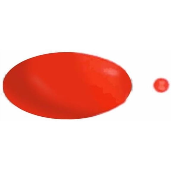 2 1/2" Oval Slip Float w/Bead Flo Red 50per bg #OB250R-50$$Sport & Recreation Other