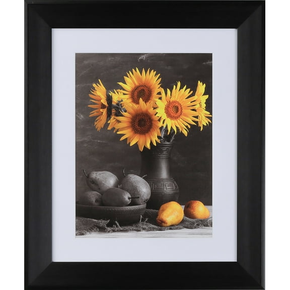 2-1/2" Polystyrene Modern Picture Frame by WholesaleArtsFrames-com 13x19 631 Series - Black - Made In USA