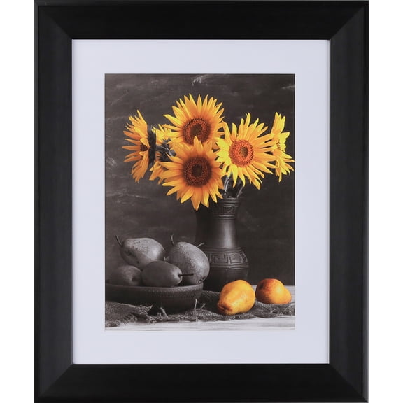 2-1/2" Polystyrene Modern Picture Frame by WholesaleArtsFrames-com 27x41 631 Series - Black - Made In USA