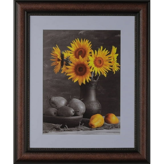 2-1/2" Polystyrene Modern Picture Frame by WholesaleArtsFrames-com 9x12 1194 Series - Cherry - Made In USA