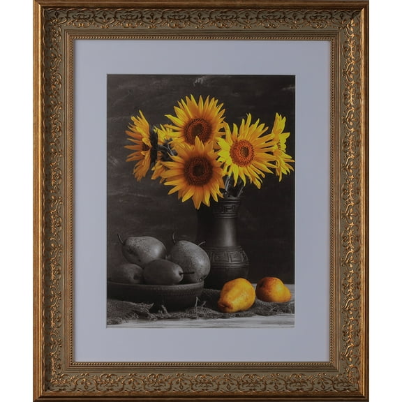 2 1/2" Polystyrene Victorian Picture Frame by WholesaleArtsFrames-com 20x26, 1556 Series Ancient Gold - Made in USA