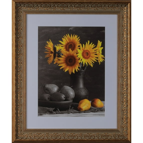2 1/2" Polystyrene Victorian Picture Frame by WholesaleArtsFrames-com 20x60, 1556 Series Ancient Gold - Made in USA
