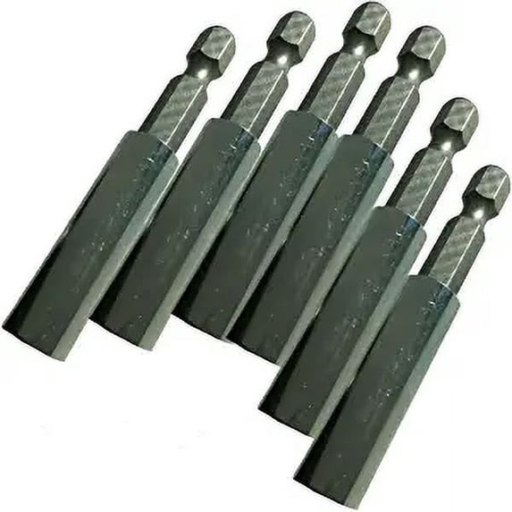 2-1/2" Quick Change Magnetic Bit Holder (6-Pack)