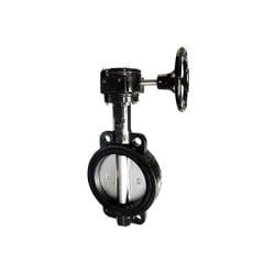 2-1/2 SS DIsc BFV Wafer/Gear Duct DIsc/
