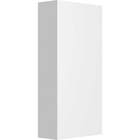 2 1/2"W x 5"H x 1/2"P Standard Foster Plinth Block with Square Edge (8-Pack)
