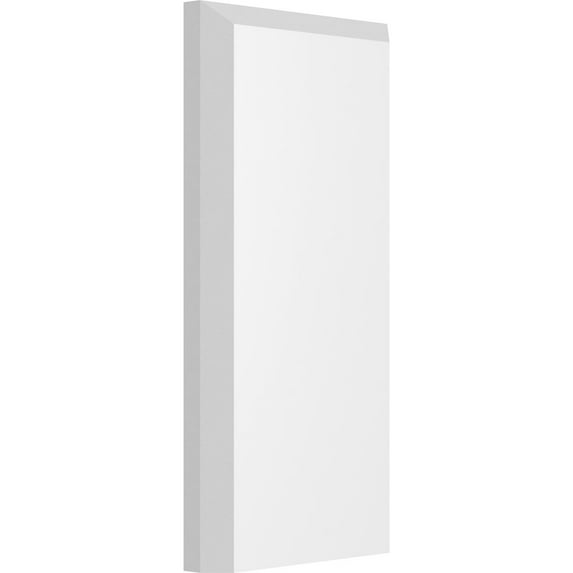 2 1/2"W x 5"H x 3/4"P Standard Foster Plinth Block with Beveled Edge (8-Pack)