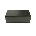 thumbnail image 1 of 2 1/2 X 1 1/2 X 7/8 Inch Black Pinstripe Jewelry Box - Pack of 3, 1 of 1