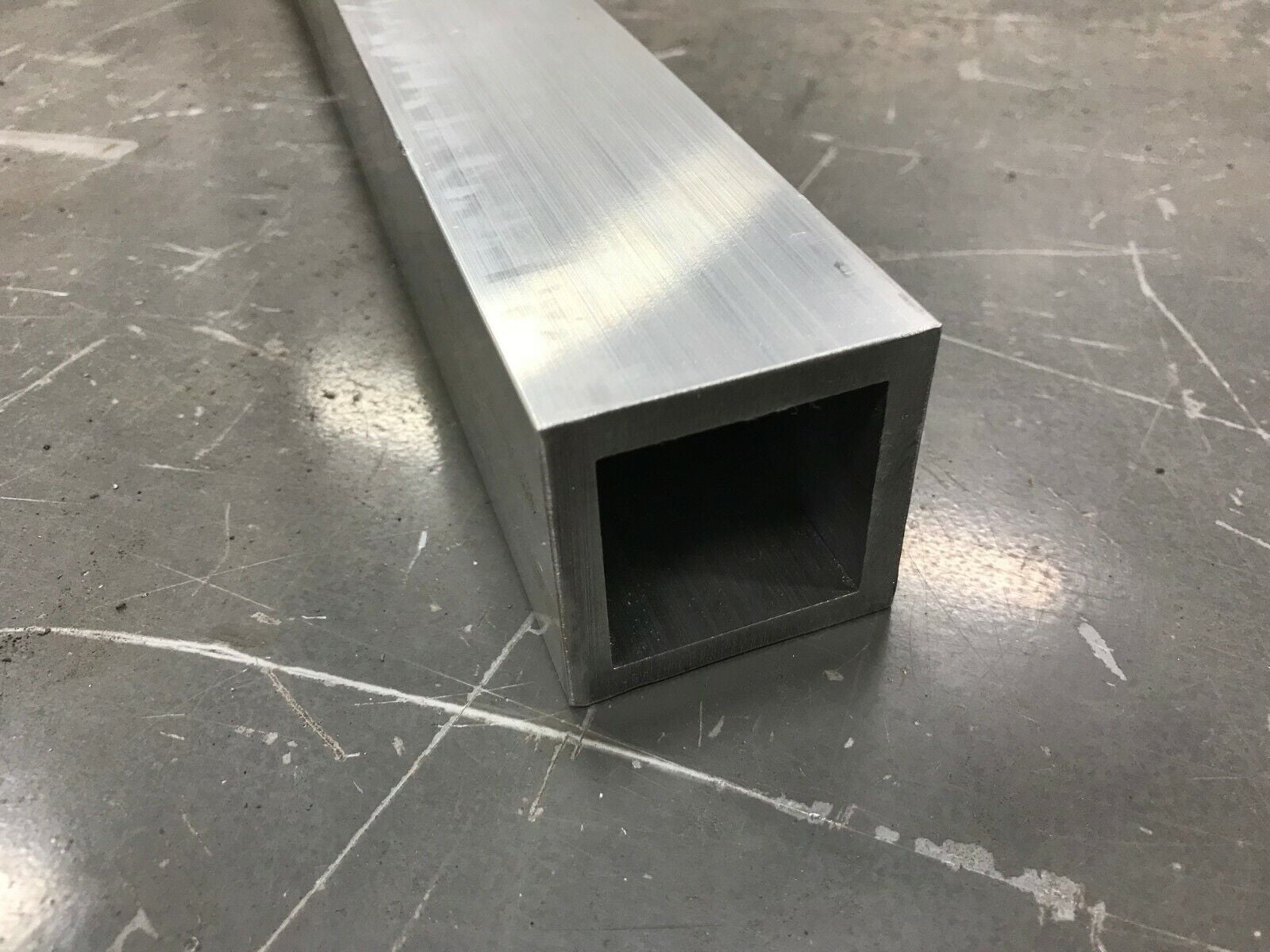 36 Pieces Of 2-1/2" X 2-1/2" X 1/8" Wall 6063 T52 Aluminum Square Tube – 36" Length, Made In USA 9 thumbnail image