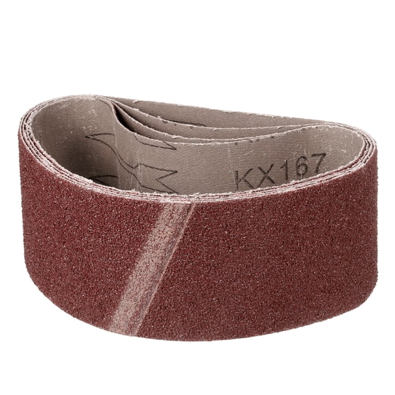 2-1/2 x 16 Inch Sanding Belt, 18 Pcs 40 Grit Knife Sharpener Belts Work Sharpening for Belt Sander Knife Carving Metal Working