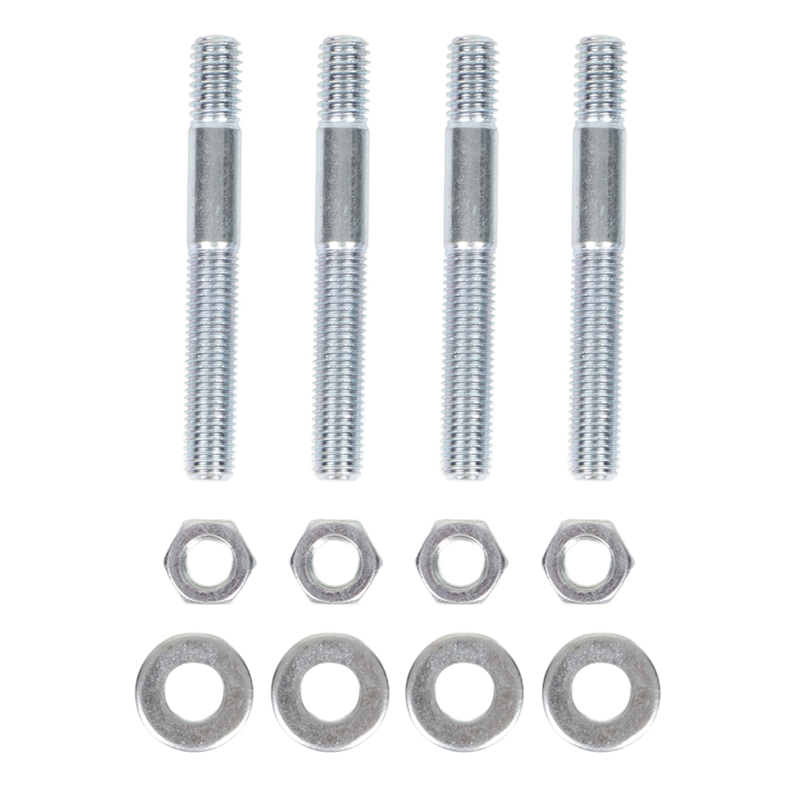 2?1/2in Carburetor Mounting Kit Metal Carb Stud Set With Spacer for 5/16in Threads Intake