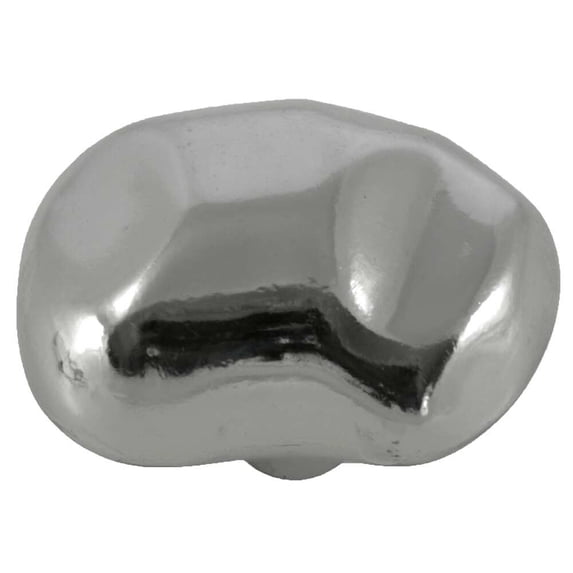 2 1/4" Large Potato Knob - Polished Nickel