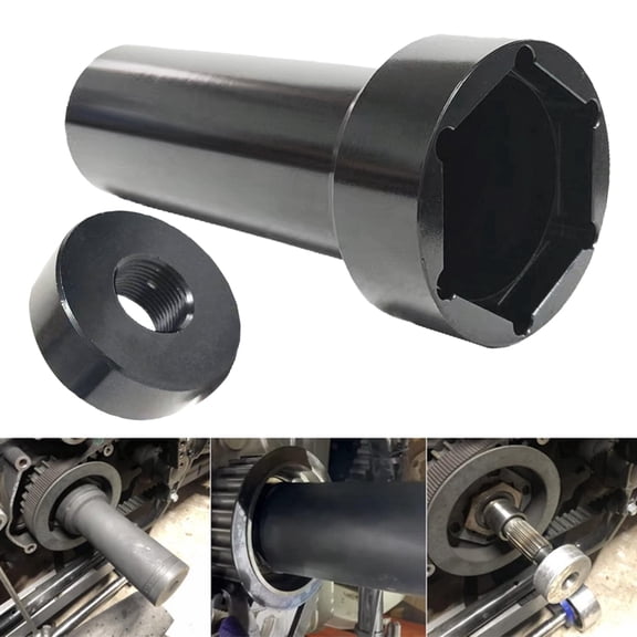 2-1/4" Mainshaft Sprocket Pulley Lock Nut Socket Tool For Harley Davidson Twin Cam Dyna Electra Glide Heritage Softail 2006+