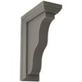 thumbnail image 1 of 2 1/4"W x 5"D x 7"H Hamilton Traditional Wood Vintage Decor Bracket, Reclaimed Grey, 1 of 6