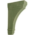 thumbnail image 1 of 2 1/4"W x 6"D x 10"H Stockport Wood Vintage Decor Bracket, Restoration Green, 1 of 6